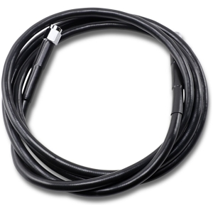 UNIVERSAL BRAKE LINE BLACK VINYL COATED STAINLESS STEEL DOT AN-3 68"