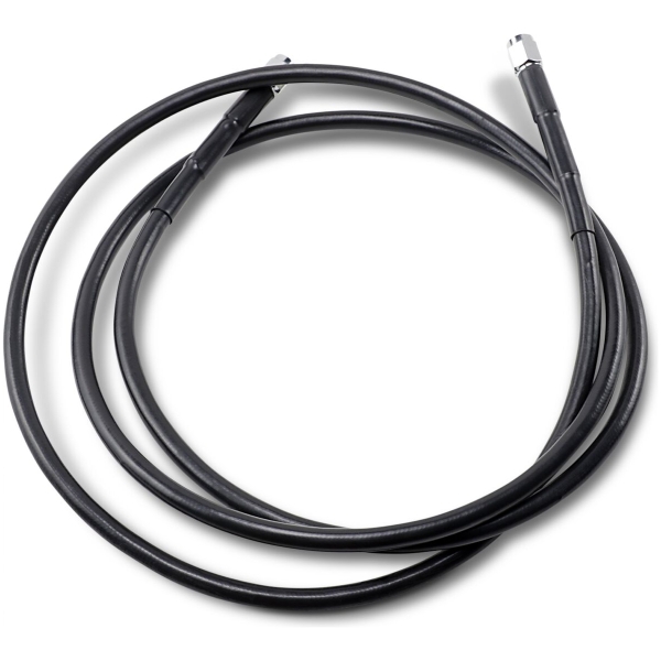 UNIVERSAL BRAKE LINE BLACK VINYL COATED STAINLESS STEEL DOT AN-3 71"