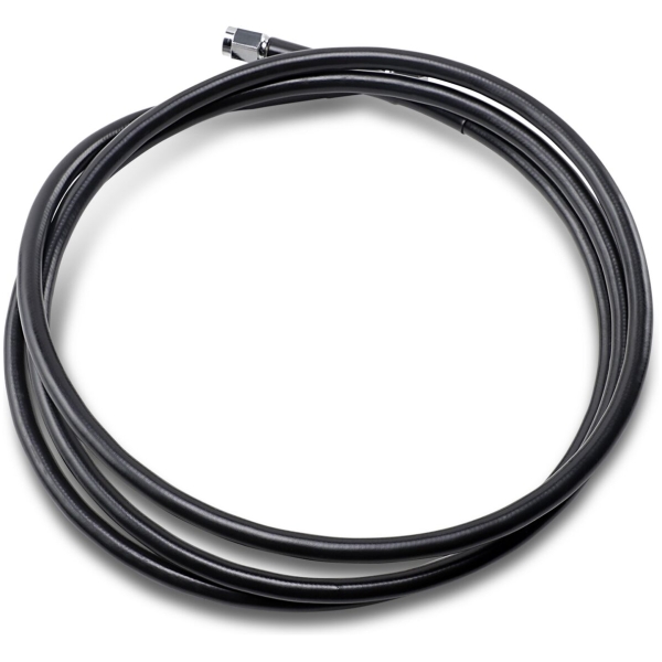 UNIVERSAL BRAKE LINE BLACK VINYL COATED STAINLESS STEEL DOT AN-3 72"
