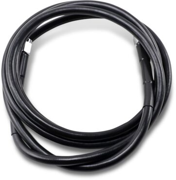 UNIVERSAL BRAKE LINE BLACK VINYL COATED STAINLESS STEEL DOT AN-3 78"