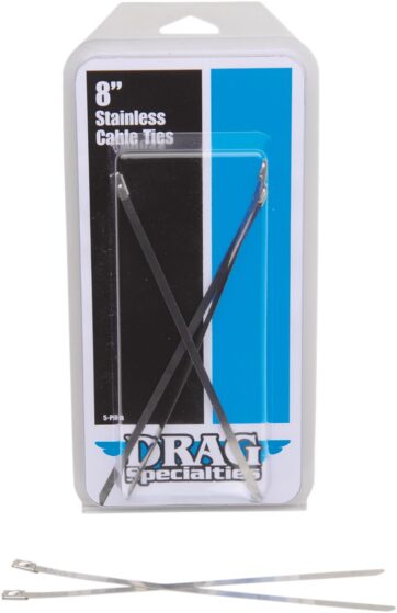 STAINLESS STEEL CABLE TIES 8"