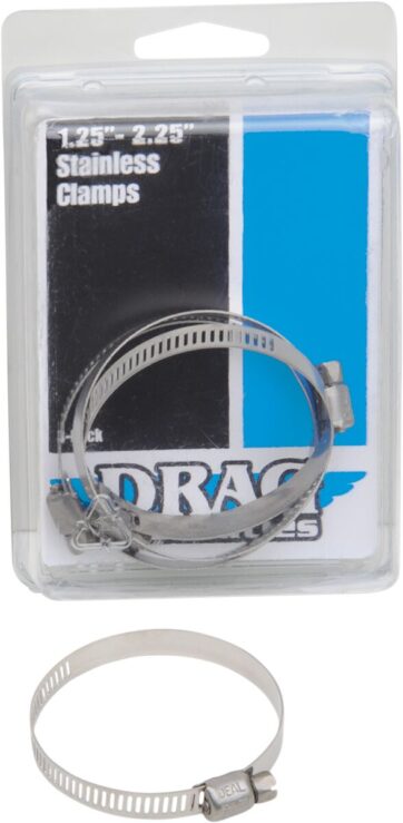 STAINLESS STEEL EXHAUST CLAMP 1.25-2.25"
