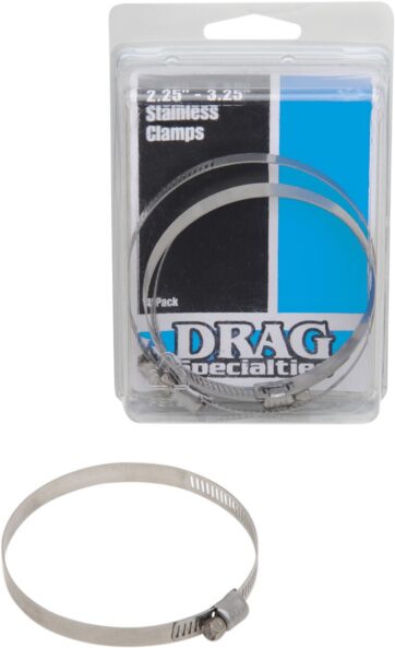 STAINLESS STEEL EXHAUST CLAMP 2.25-3.25"