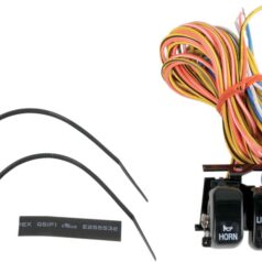 SWITCH DIMMER/HORN BLACK 60"