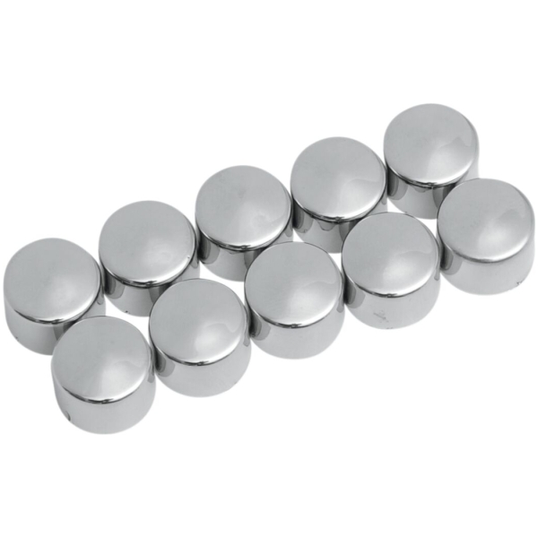 CHROME SOCKET-HEAD ALLEN BOLT COVER 1/4"