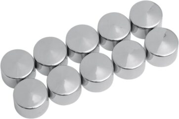 CHROME SOCKET-HEAD ALLEN BOLT COVER 3/8"