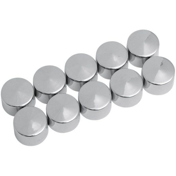 CHROME SOCKET-HEAD ALLEN BOLT COVER 3/8"