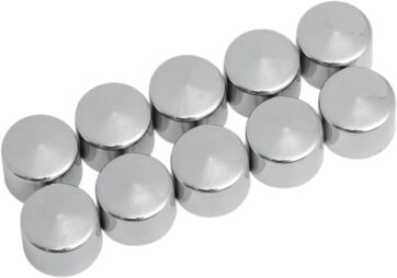 CHROME HEX BOLT/NUT COVER 7/16"
