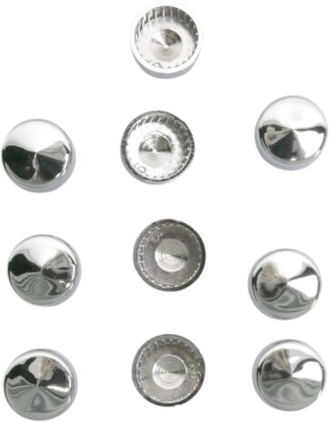 CHROME HEX BOLT/NUT COVER 1/2"