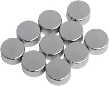 CHROME HEX BOLT/NUT COVER 5/8"