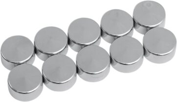 CHROME HEX BOLT/NUT COVER 3/4"