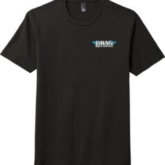 T-SHIRT SLIM DRAG BLK S