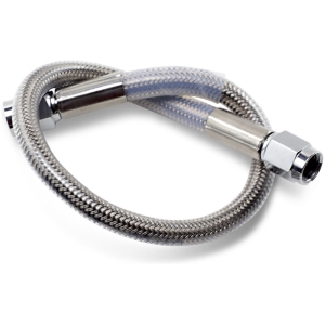 UNIVERSAL BRAKE LINE STAINLESS STEEL AN-3 12"