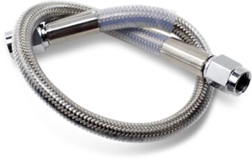 UNIVERSAL BRAKE LINE STAINLESS STEEL AN-3 12"