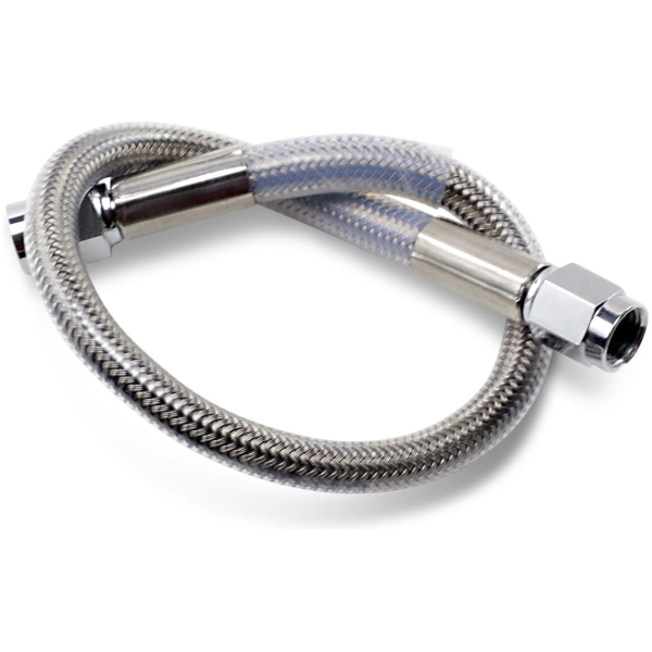 UNIVERSAL BRAKE LINE STAINLESS STEEL AN-3 12"