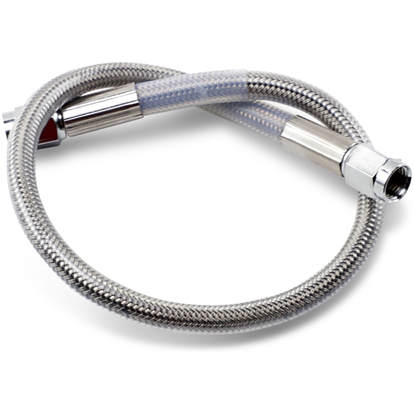UNIVERSAL BRAKE LINE STAINLESS STEEL AN-3 15"