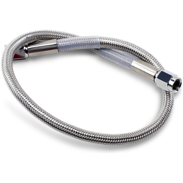 UNIVERSAL BRAKE LINE STAINLESS STEEL AN-3 17"