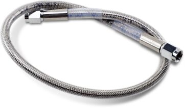 UNIVERSAL BRAKE LINE STAINLESS STEEL AN-3 19"