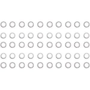 LOCK WASHER CHROME 3/8"