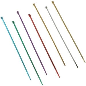 CHROME CABLE TIE 4"