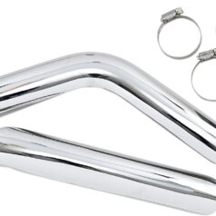 HEAT SHIELD CHROME 1.75"