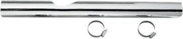 RIGHT HEAT SHIELD CHROME 22"