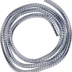 CABLE COVER CHROME 5'X5/16"