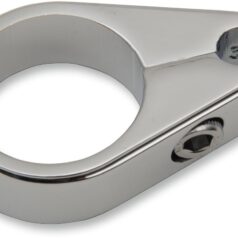 DIE-CAST CABLE CLAMP THROTTLE/IDLE CHROME SINGLE 1"