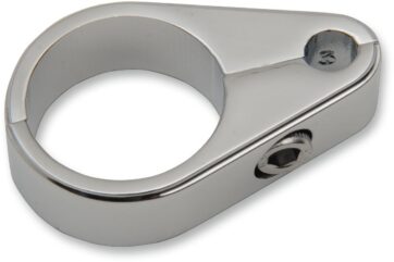 DIE-CAST CABLE CLAMP THROTTLE/IDLE CHROME SINGLE 1"