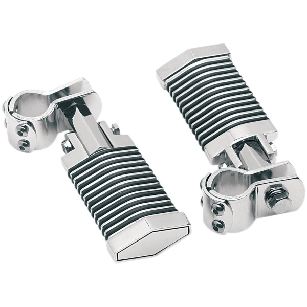 FOOTPEG FLAT W/ CLAMP 1"