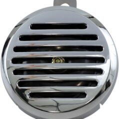 HONR W/ SLOTTET COVER CHROME 12V 113DB 3.375"