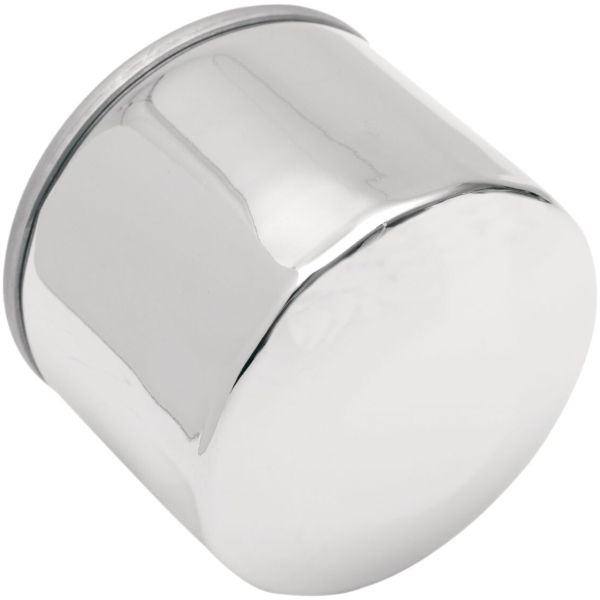 FILTER W/ MAGNETIC RING CHROME 2.25"- BT & Sportster 1980–1985