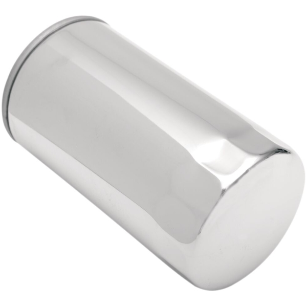 OIL FILTER W/ MAGNETIC RING CHROME 5.5"- Dyna 91-99