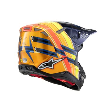 HELMET S-M10 TLD25 BL/OR/YL XL - Bild 4