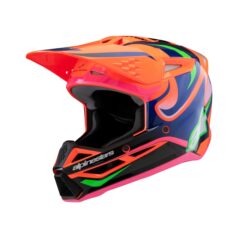 HELMET YTH SM3 DEEGAN OR/PU/PK