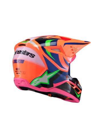HELMET YTH SM3 DEEGAN OR/PU/PK - Bild 2