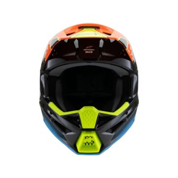 HELMET YTH SM3 FRAY BLK/OR/YL - Bild 4