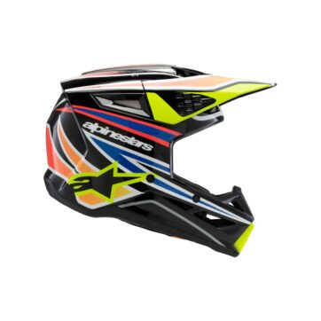HELMET YTH SM3 WURX BLK/YL/B Y - Bild 4