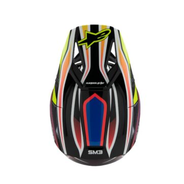 HELMET YTH SM3 WURX BLK/YL/B Y - Bild 3