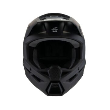 HELMET YTH SM3 SOLID BLACK YS - Bild 5