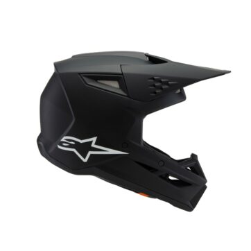 HELMET YTH SM3 SOLID BLACK YM - Bild 2