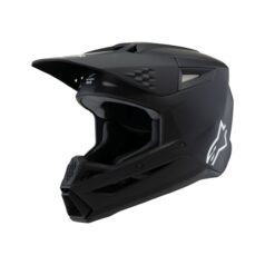 HELMET YTH SM3 SOLID BLACK YL