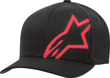 HAT CSHIFT CV BK/RED S/M