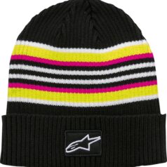 BEANIE CUFF BOLTED BLK O/S