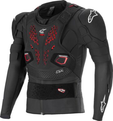 JACKET BIO-PRO V3 BLK/RD/WHT M