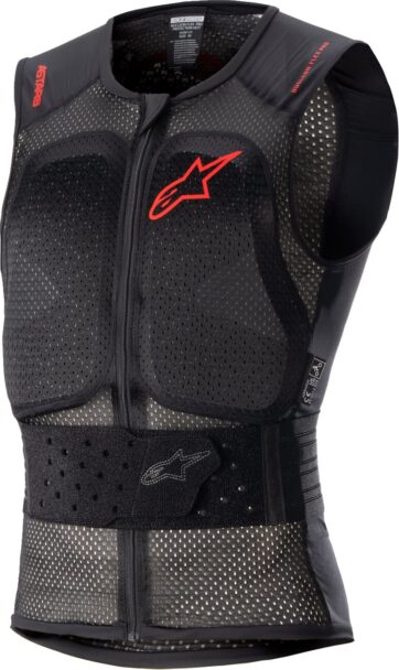 VEST NUC FLX PRO BK/RD M