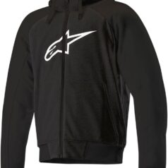 JACKET HOOD CHROME BLACK L