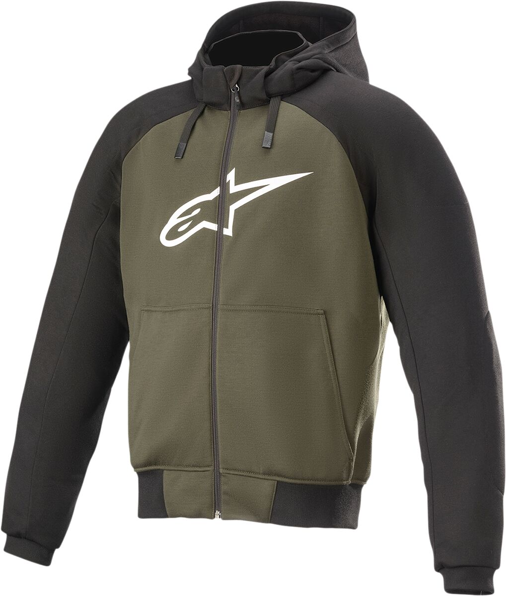 JACKET HOOD CHROME B/GN S