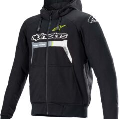 JACKET HOOD CHROME BK/YL M