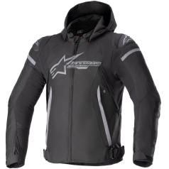 JACKET ZACA WP BLK/GY 2XL